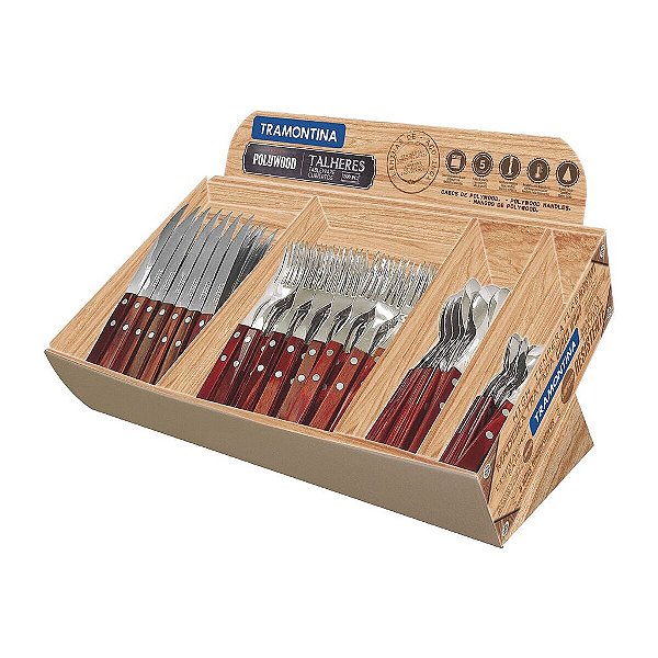 200 Talheres Inox Polywood Tramontina 21199785