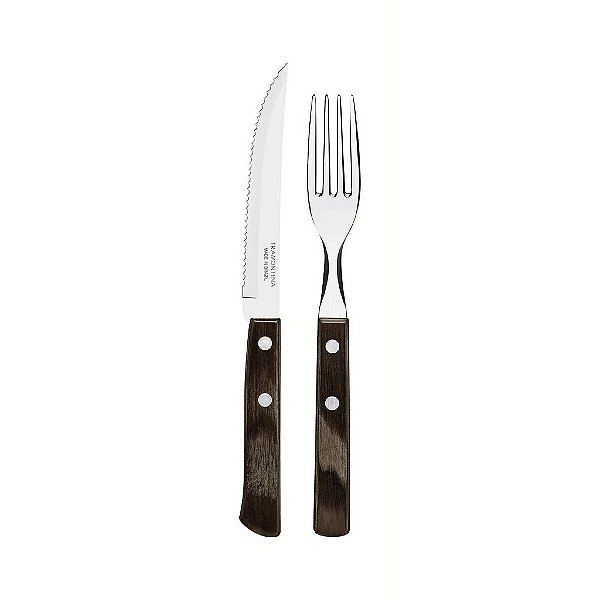 140 Talher Inox Polywood Castanho Tramontina 21198975