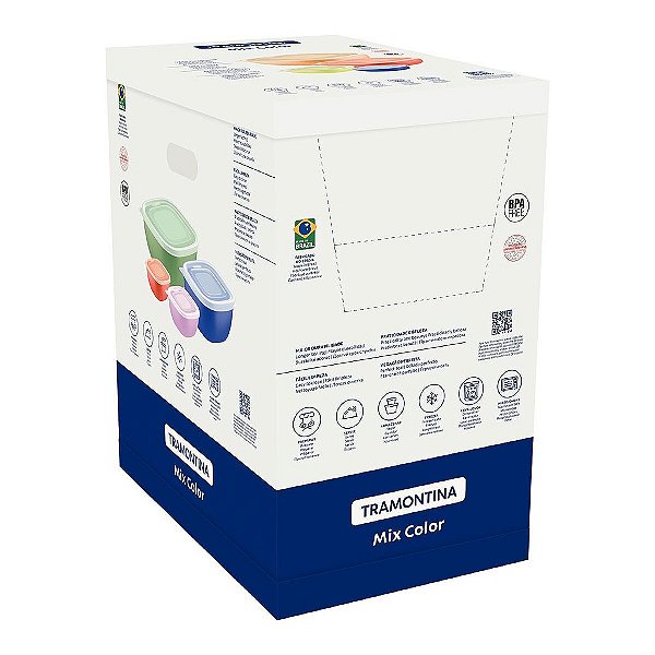 128 Pote 2L Mix Color Mis Tramontina 25099988
