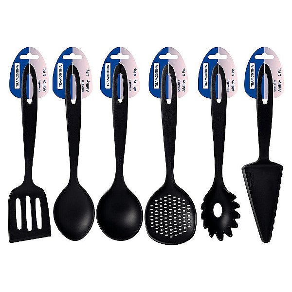 120 Utensilio Nylon Ability Preto Tramontina 25199013