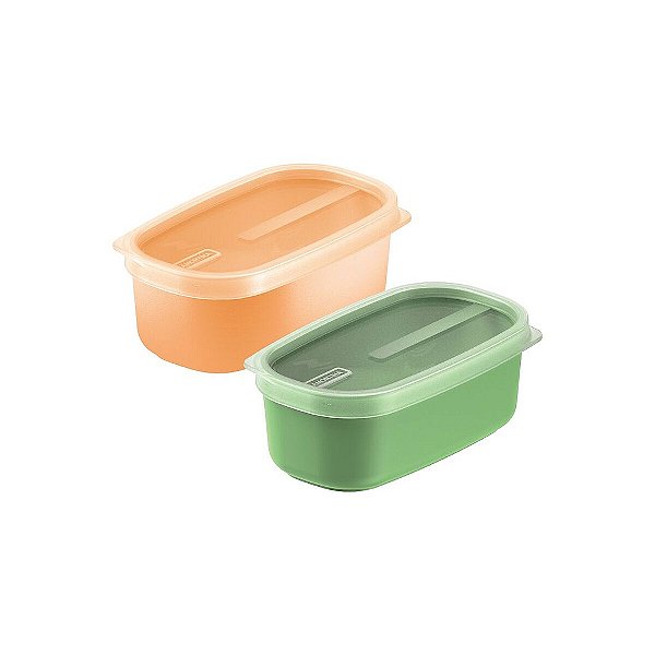 12 Pote Polipropileno 650Ml Mix Color Tramontina 25499901