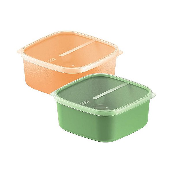 12 Pote Polipropileno 3,4L Mix Color Tramontina 25499906
