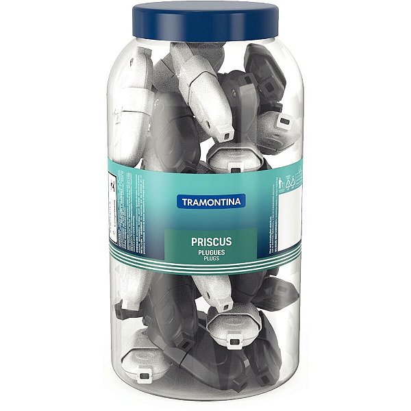 72 Plugues Pote Macho Fêmea 2P 10A Tramontina 57412900