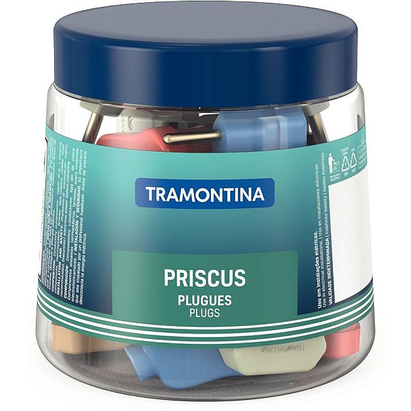 24 Plugues Pote Triangular 2 Pinos Tramontina 57421905