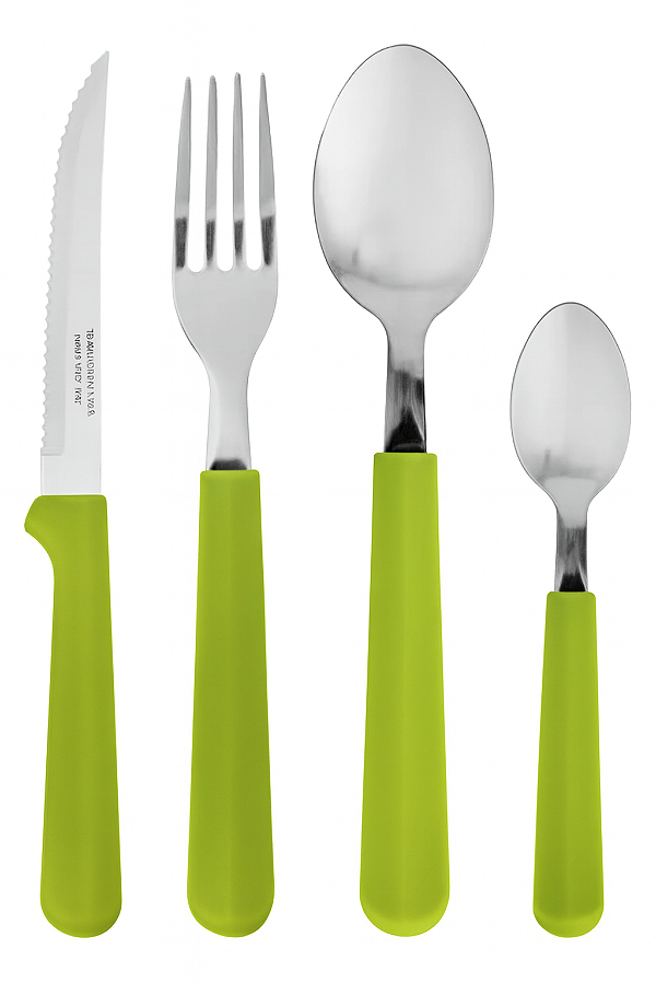 Faqueiro Talher Tramontina Tulum 16 Peças Verde Pistache 23299280