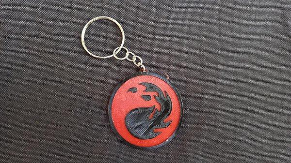 Chaveiro Mana Vermelha