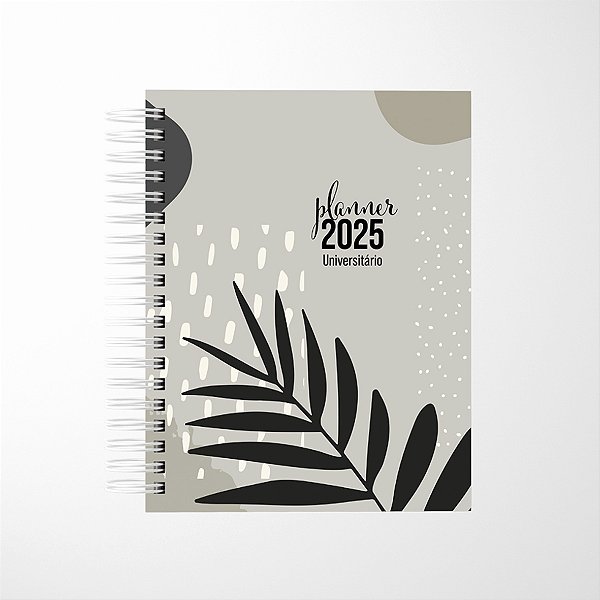 Planner Universitário 2025 Clean
