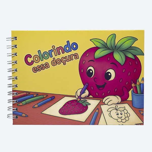 Livro de colorir Colorindo essa doçura