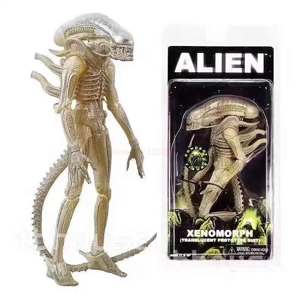 Action Figure Xenomorph Translucent Prot. Suit Alien - NECA