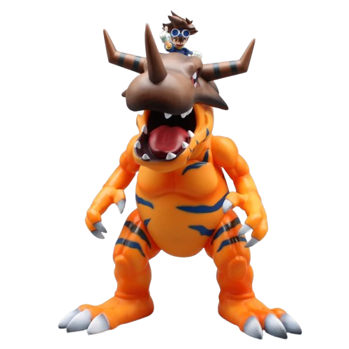 Figure Greymon e Tai 30cm - Digimon