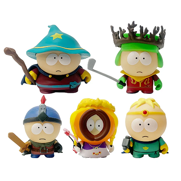 Kit 5 Figures South Park Geração 2 - Comedy Central