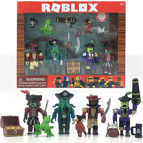 Pack Bonecos Roblox Pirates - Games