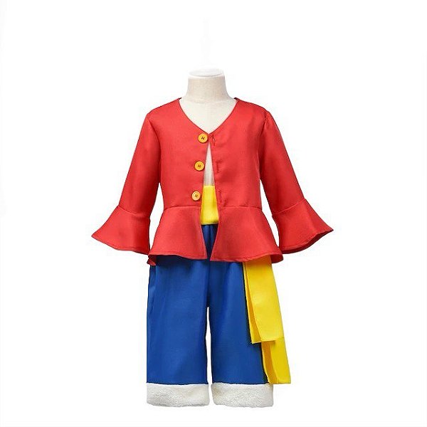 Fantasia Infantil Completa Luffy One Piece