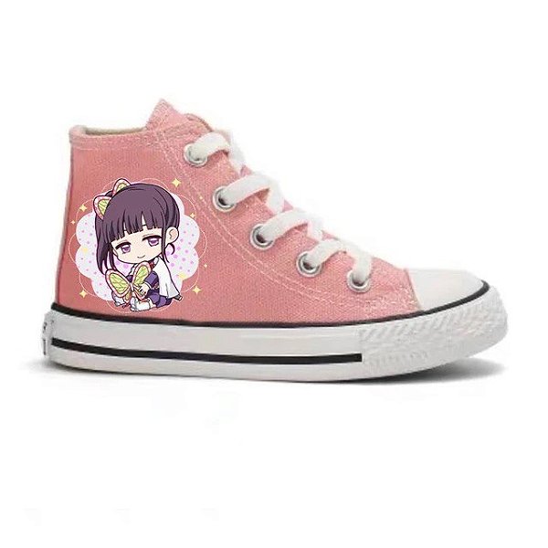 Tênis Lona Respirável Kanao Tsuyuri Kawaii - Demon Slayer
