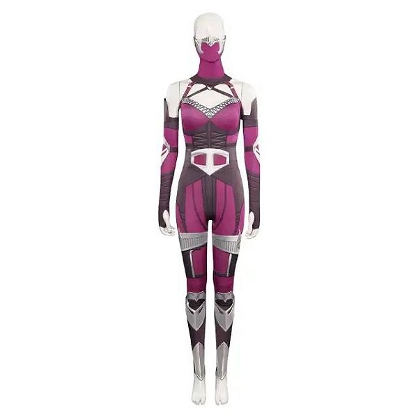 Cosplay Completo Mileena Ver. 2 Mortal Kombat - Fantasias e Cosplay