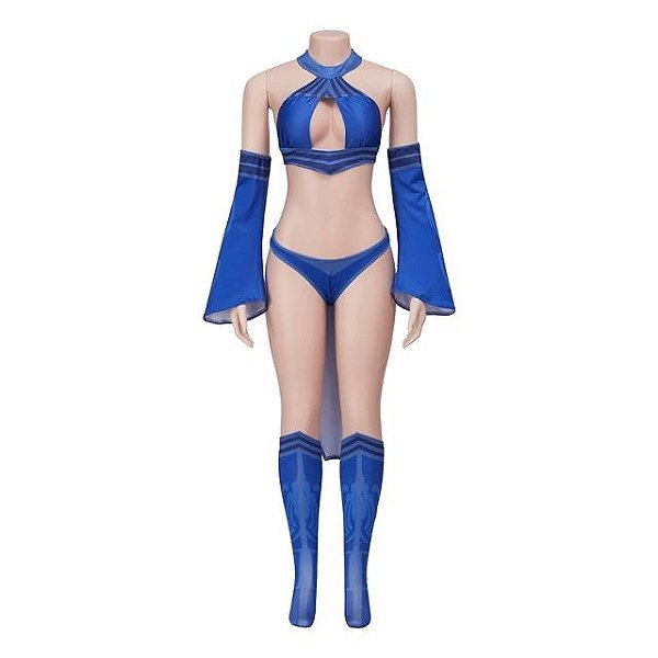 Cosplay Kitana Mortal Kombat - Fantasias e Cosplay