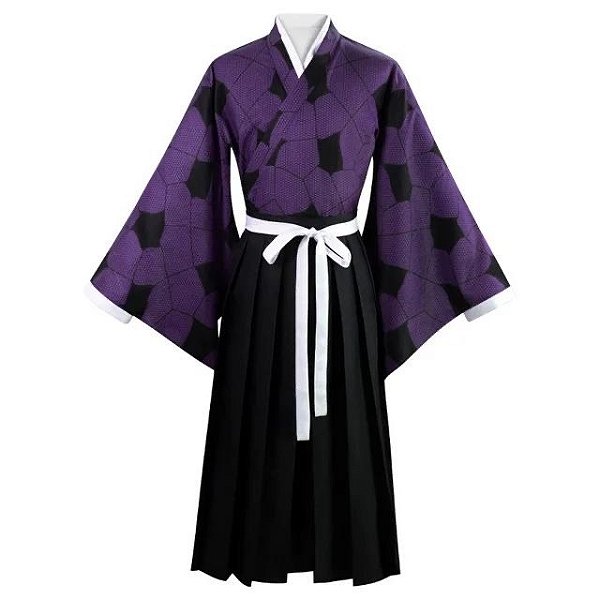 Cosplay Completo Kokushibo Lua Superior 1 Demon Slayer  - Fantasias e Cosplay