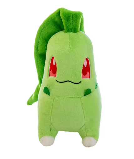 Pelúcia Chikorita Pokémon – Diversos Tamanhos