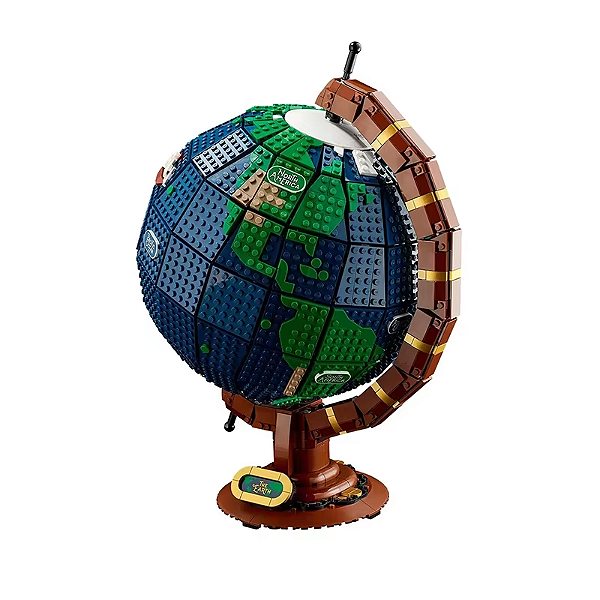 Globo Terrestre - Blocos de montar
