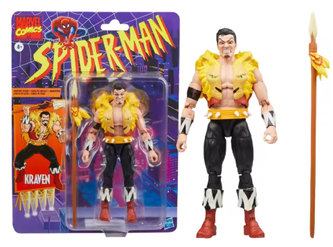 Kraven, o Caçador - Figura de Ação Colecionável Hasbro