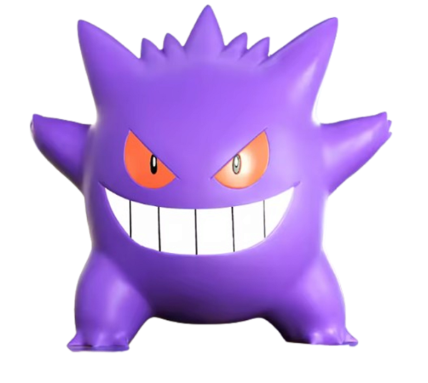 Gengar Pokémon 43cm - Original Bandai