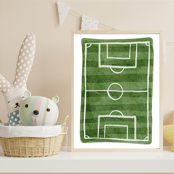 Quadro Campo de Futebol