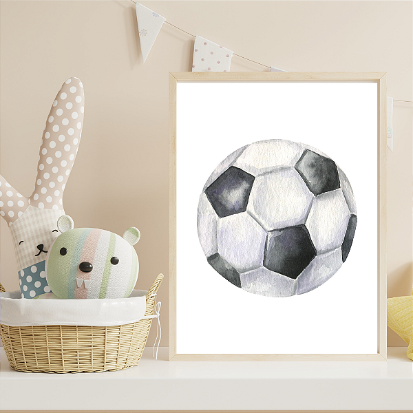 Quadro Bola de Futebol