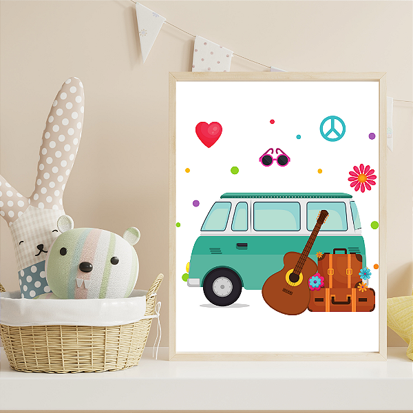 Quadro Kombi do Amor