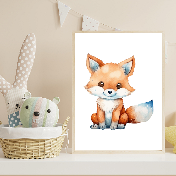 Quadro Raposinha Fofa