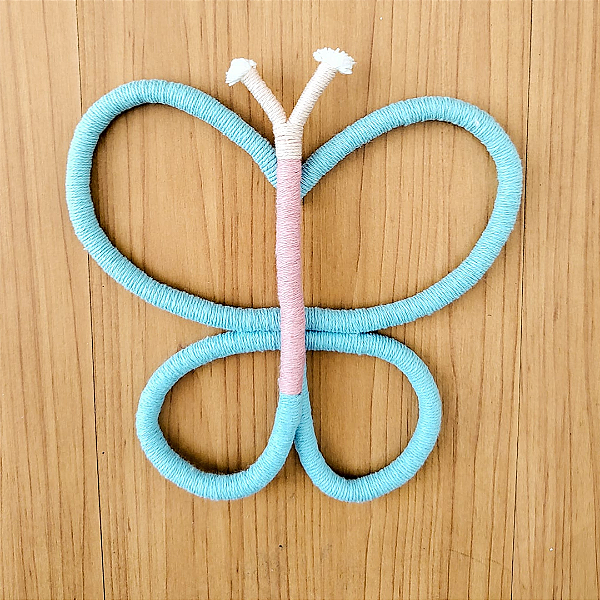 Borboleta Macramê G