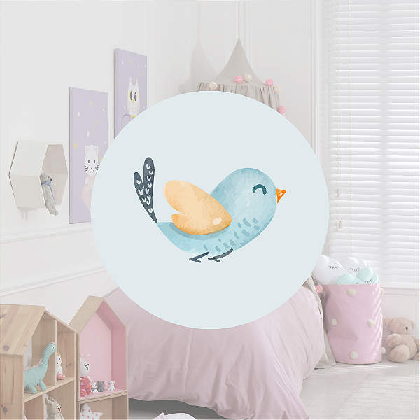 Placa MDF Passarinho