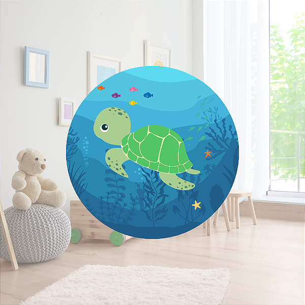 Placa MDF Coleção Fundo do Mar