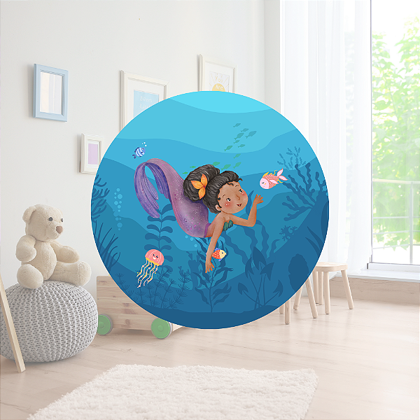 Placa MDF Coleção Fundo do Mar