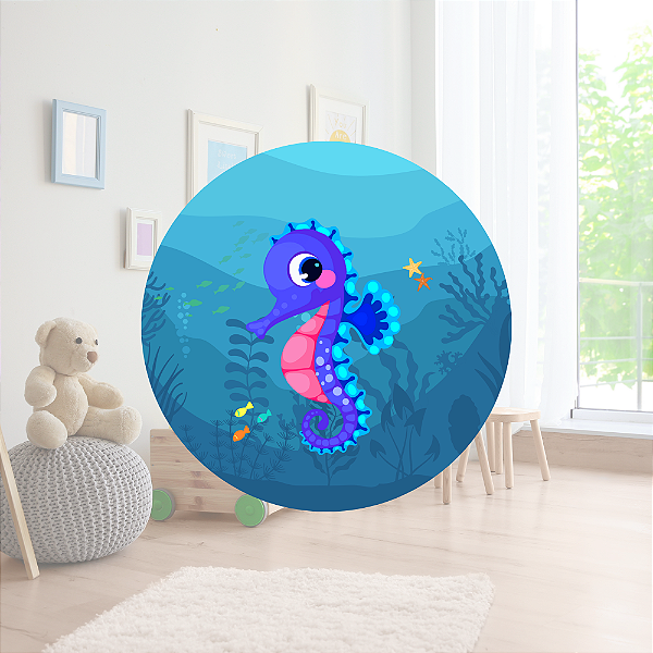 Placa MDF Coleção Fundo do Mar