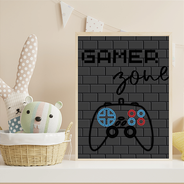 Quadro Gamer Zone