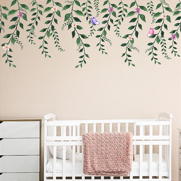 Adesivo Raminho com Flores