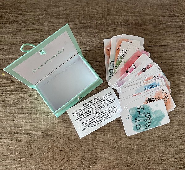 Cards Acolhendo a Si Mesmo