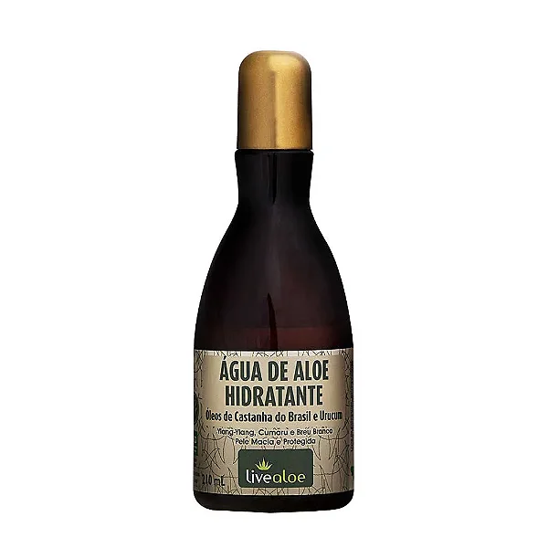 Água de Aloe Hidratante 210ml - Livealoe