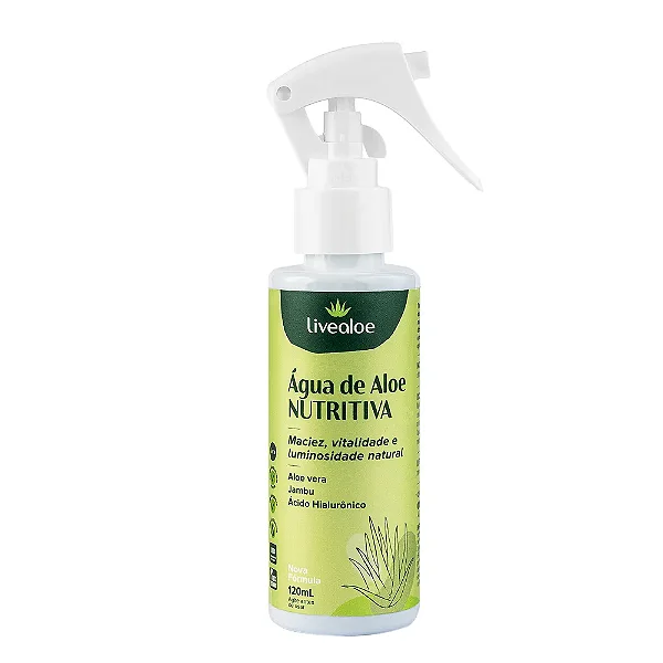Água de Aloe Nutritiva 120ml - Livealoe