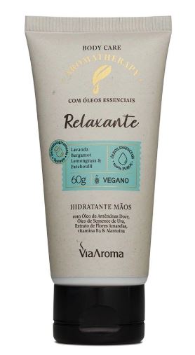Creme para Mãos Relaxante 60g - Via Aroma