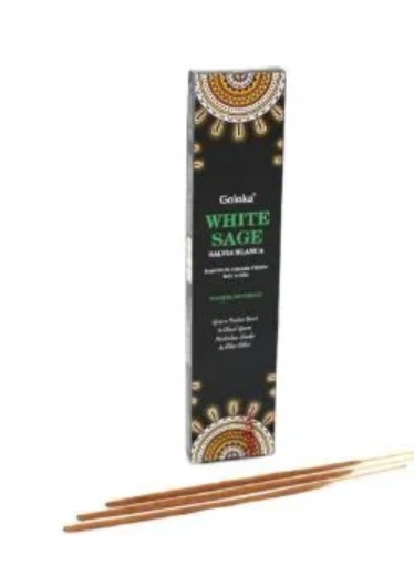 Incenso Massala White Sage 15g - Goloka