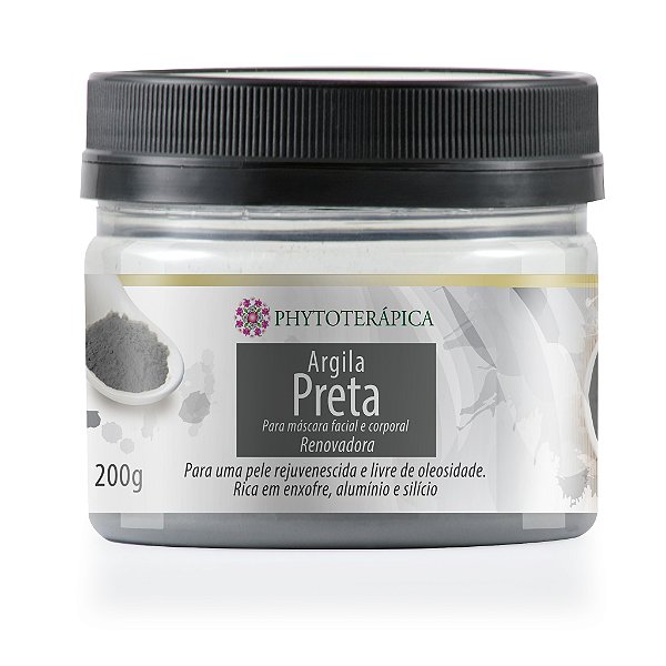Argila Preta 200g - Phytoterapica