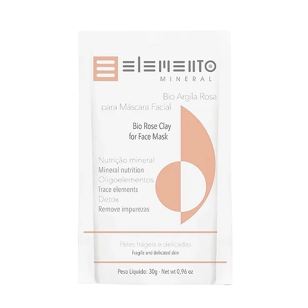 Argila Rosa 30g - Elemento Mineral