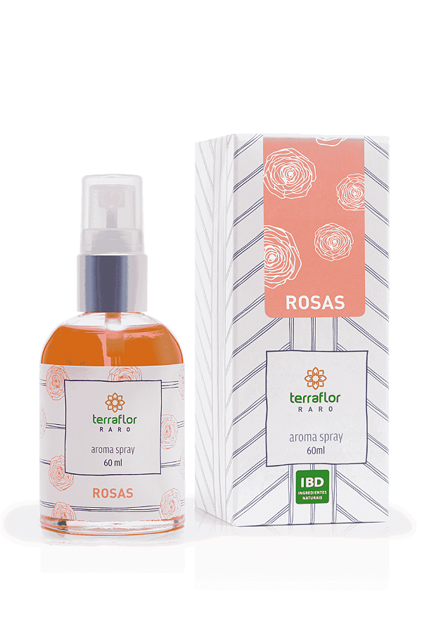 Aroma Spray Rosas 60ml - Terra Flor