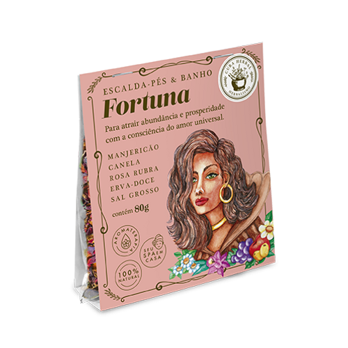 Banho Fortuna 80g - Cura Herbal