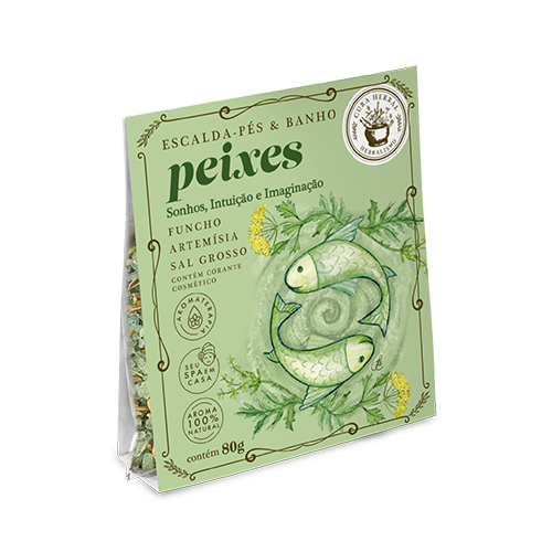 Banho Peixes 80g - Cura Herbal