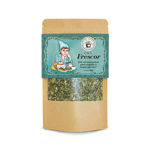 Chá Frescor 40g - Cura Herbal