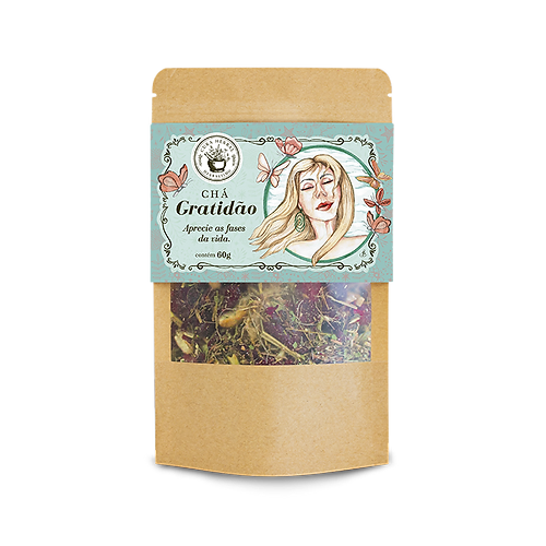 Chá Gratidão 60g - Cura Herbal