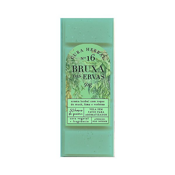 Wax Bar Bruxa das Ervas 50g - Cura Herbal