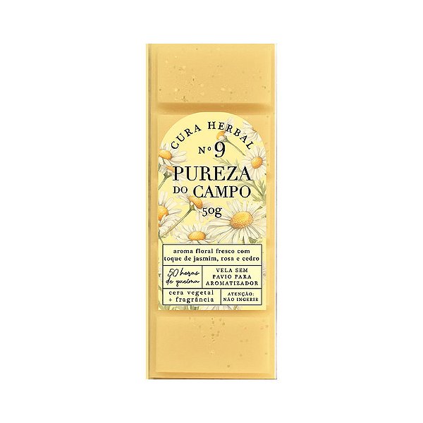 Wax Bar Pureza do Campo 50g - Cura Herbal